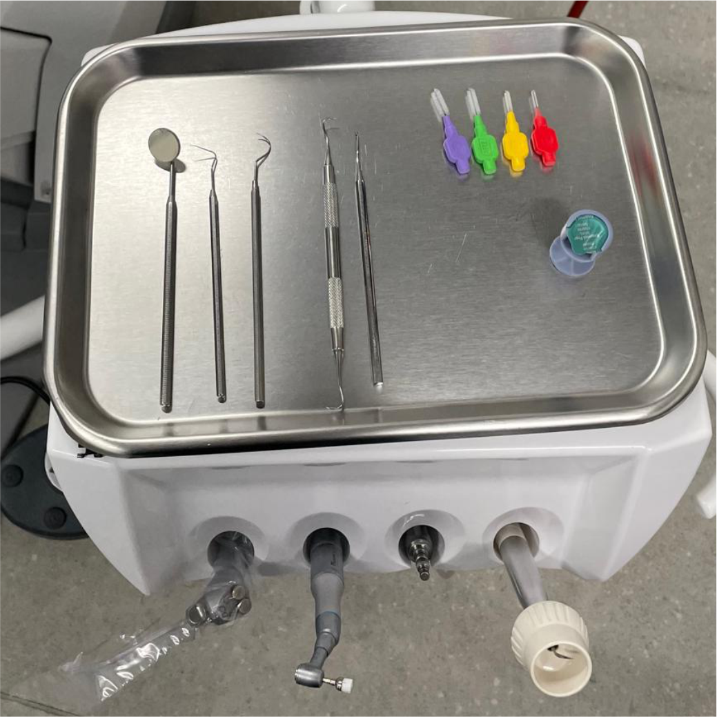 Dental Instuments on a Treatment Tray